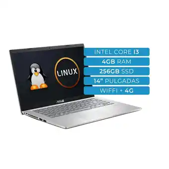 Falabella PORTATIL ASUS X415EA-EK021 COREI3 11ª/4GB/256/14" oferta