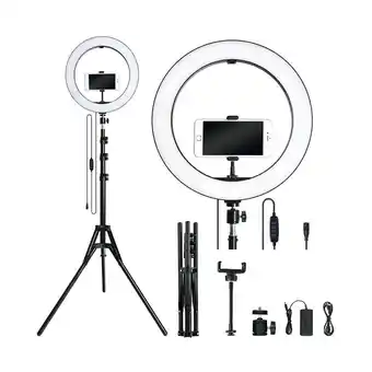 Falabella Aro de luz led 30 cm fotografía selfie con trípode oferta