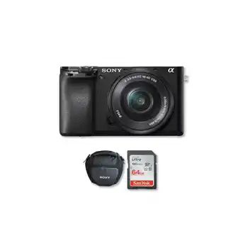 Falabella Sony a6100 + lente 16-50mm + memoria 64gb + bolso oferta