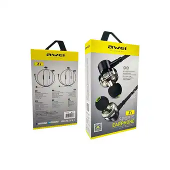 Falabella Audífono cable deporte awei z1 negro oferta