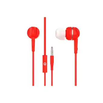 Falabella Audífonos motorola pace 105 in-ear rojo oferta