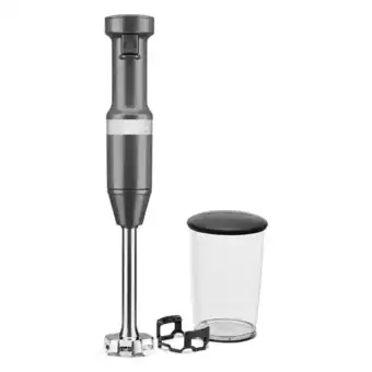 Falabella Licuadora KitchenAid de Inmersión Vel variable - Plateada oferta