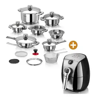 Falabella Freidora 4.3 L Ollas Multinivel Chef Master oferta