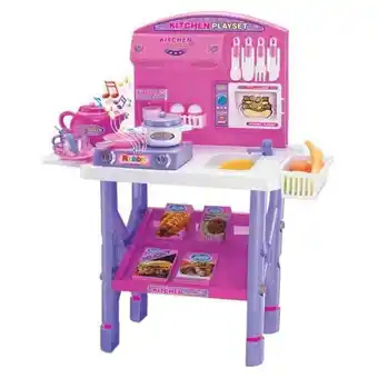 Alkosto Playset cocina susana con melodía y luces mágicas 20 piezas oferta