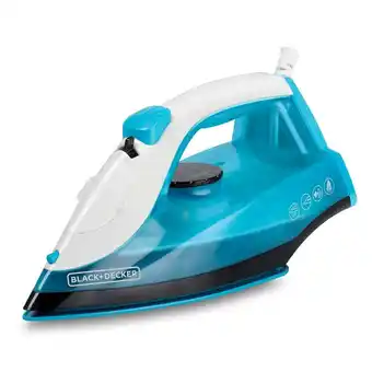Falabella Plancha a Vapor Black & Decker TrueGlide Azul oferta