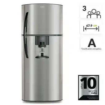 Falabella Nevera Mabe Congelador Superior No Frost 405 lt RMP420FYCU oferta