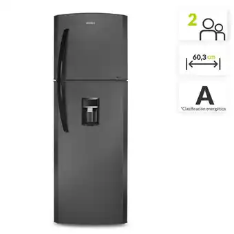 Falabella Nevera Mabe Congelador Superior No Frost 292 lt Grafito RMA300FBCG oferta
