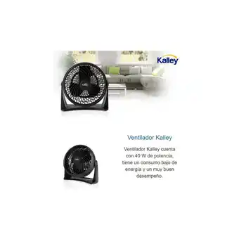 Falabella Ventilador de mesa o pared kalley 8¿ k-vm8n02 negr oferta
