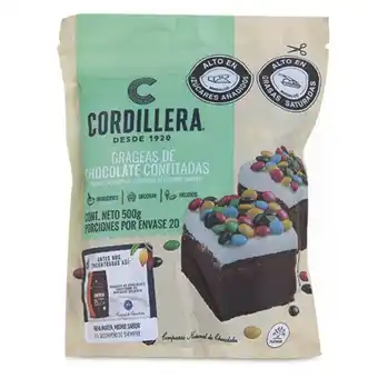 Makro Grageas cordillera de chocolate confitada colores 500g oferta