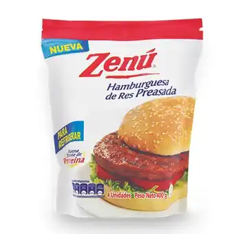 Makro Hamburguesa zenu res preasada 400gen4u oferta