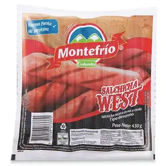 Makro Salchicha montefrio west 430g oferta