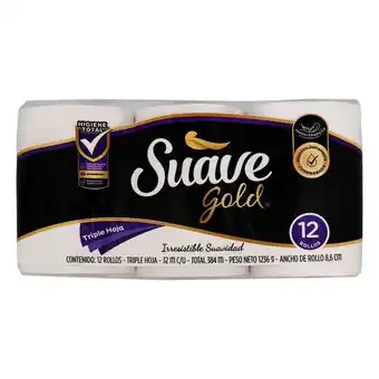 Carulla Papel higiénico triple hoja suave 384 mts oferta