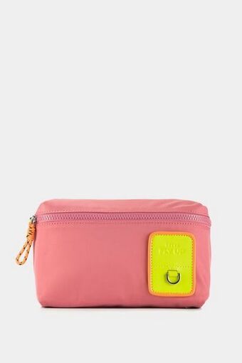 Vélez Riñonera fly up de lona x cuero para mujer urban oferta