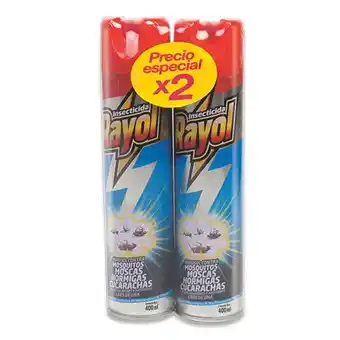 Makro Insecticida rayol spray contra todo 400ml x 2u oferta