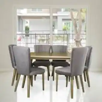 Falabella Juego de comedor regina 6 personas oferta