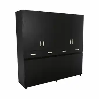 Alkosto Armario maderkit nova 200 cm wengue oferta