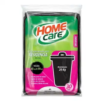 Jumbo Bolsa negra residencia home care 65 x80 cm x30 und oferta