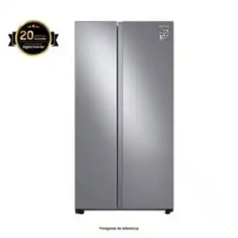 Electrojaponesa Nevecon side by side samsung 647 litros silver rs23t5b00s9co oferta