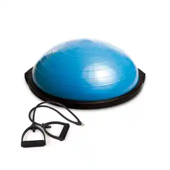 Olímpica Balón bola fitness bosu ball con bandas elásticas alluma oferta