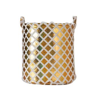 Tugó Canasta pia 38*38*40cm dorado oferta