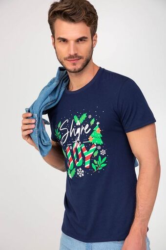 Pacífika Camiseta manga corta azul oferta