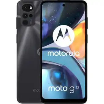 Linio Celular motorola g22 128gb 4ram 50mpx + forro oferta