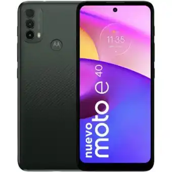 Linio Celular motorola moto e40 64gb gris oferta
