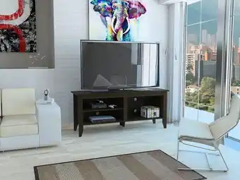 FUN Fábricas Unidas Rack para tv essential lite rta wengue oferta