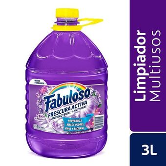 Superdroguería Olímpica Limpia pisos fabuloso antibacterial lavanda 3l oferta