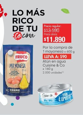 Metro Mayonesa fruco x 600g oferta