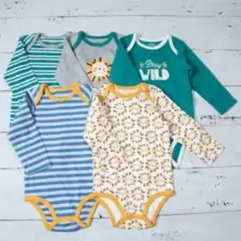 Falabella Bodies bebé niño pack x 5 algodón yamp oferta