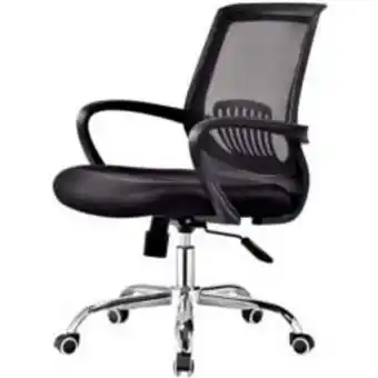 Falabella Silla secretarial superior negra oferta