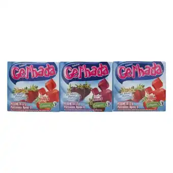 Makro Gelatina en polvo gelhada menos 98% de azucar 12gx6u oferta