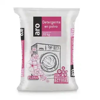 Makro Detergente polvo aro floral 20kg oferta
