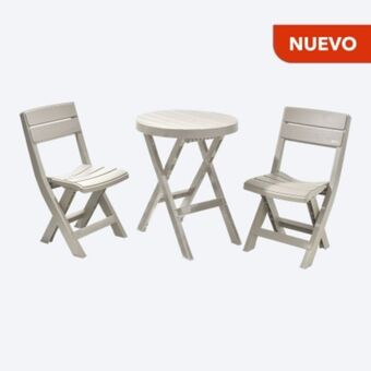 Rimax Combo plegable barú (mesa redonda + 2 sillas) oferta