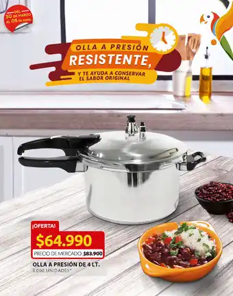 Ara Olla a Presión de 4 Lt. oferta
