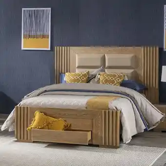 Muebles Jamar Cama 1.00 polonia eurolino marfil, natural oferta