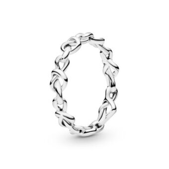 Pandora Anillo corazones anudados oferta