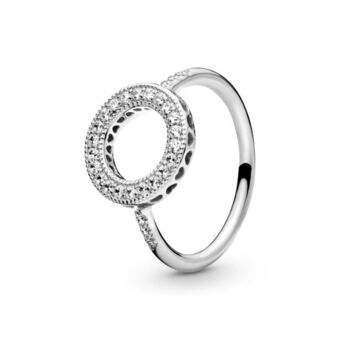 Pandora Anillo halo brillante plata oferta
