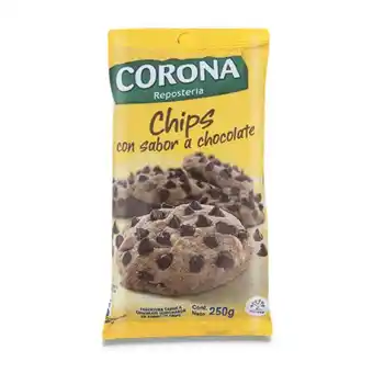 Makro Chips chocolate corona 250g oferta