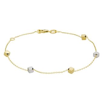 Kevin's Joyeros Pulsera en oro amarillo de 18 kilates, 19 cm. de largo, 0.50 mm. de ancho oferta
