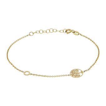 Kevin's Joyeros Pulsera en oro amarillo de 18 kilates, 18 cm. de largo, 0.50 mm. de ancho oferta