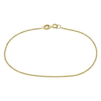 Kevin's Joyeros Pulsera en oro amarillo de 18 kilates, 19 cm. de largo, 1 mm. de ancho oferta