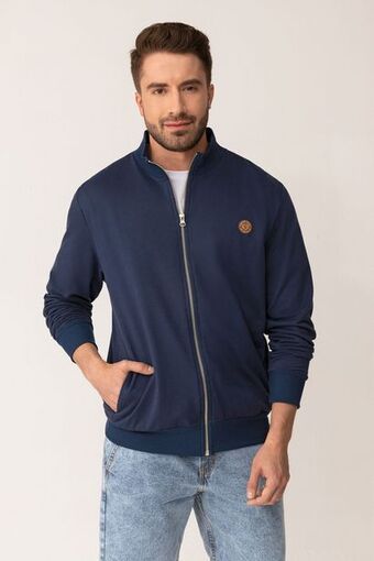 Pacífika Chaqueta manga larga azul oferta