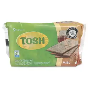Makro Galleta tosh miel 243gen9u oferta