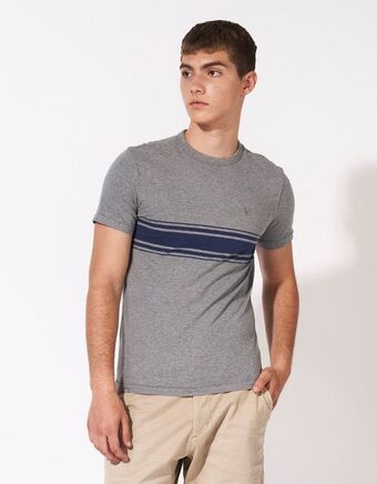 American Eagle Camiseta ae súper suave a rayas oferta