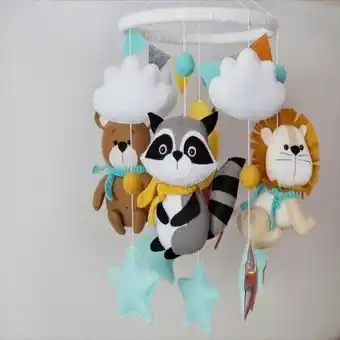 Éxito Móvil infantil animales del bosque. oferta