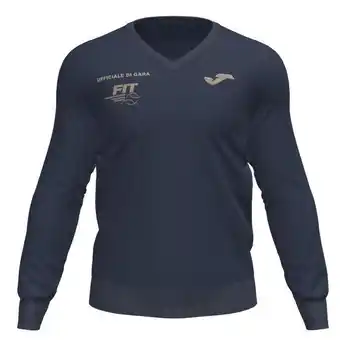Jersey manga larga federación italiana tenis y pádel