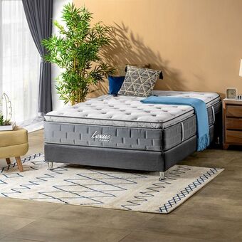 Muebles Jamar Colchón semi doble lexus ortopédico zabra (garantía 15 años) oferta