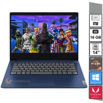 Linio Portátil lenovo ideapad 3 amd ryzen 5 5500u 20gb ram 1tb ssd oferta